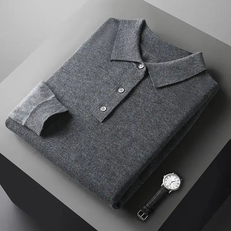Laurent™ | Polo 100% Cachemire