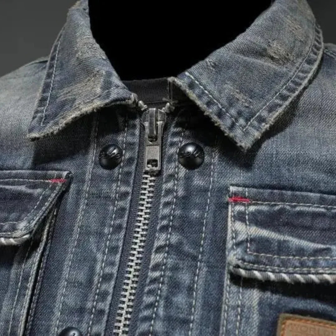 Louis - Rugged Veste en jean isolée