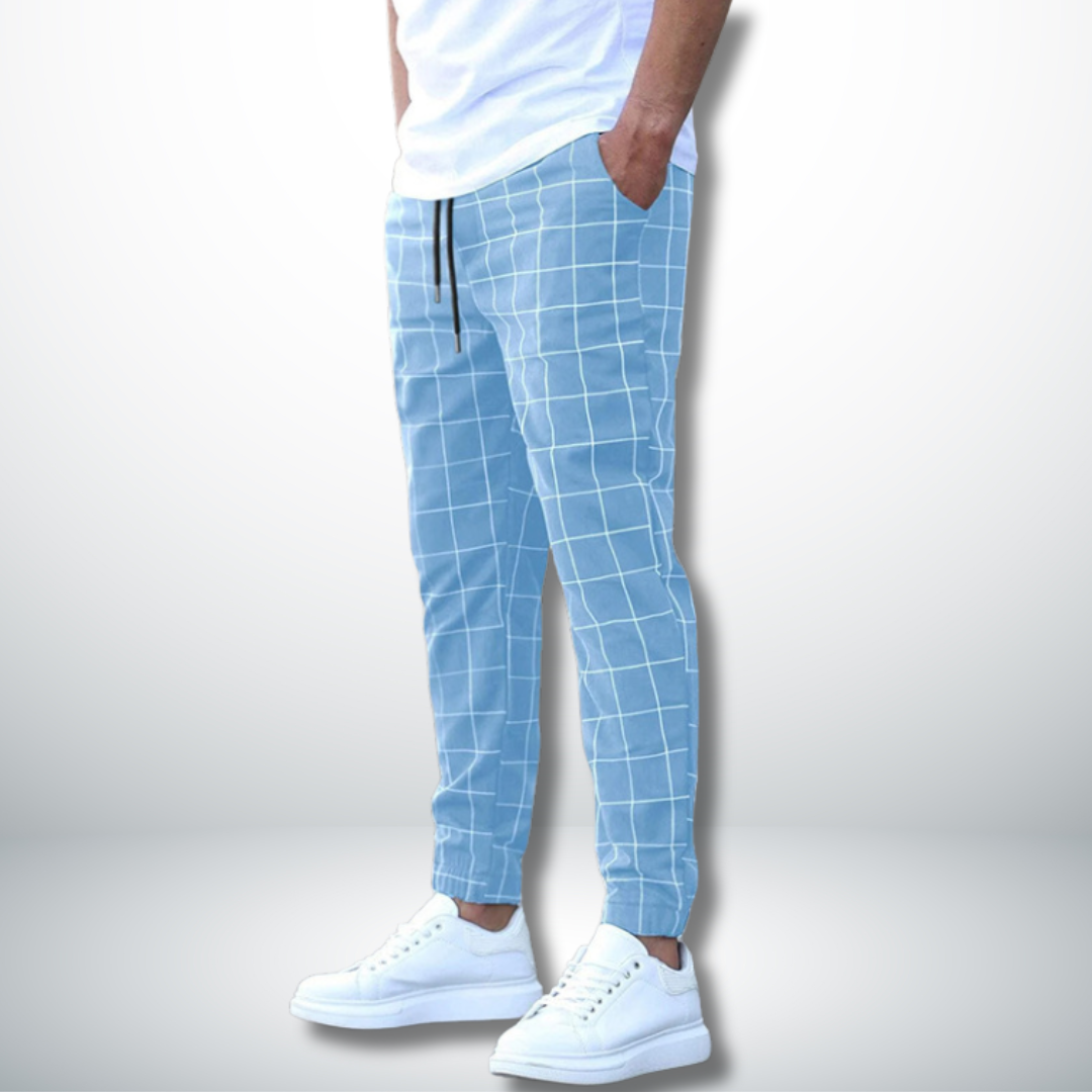 Laurent™ | Pantalon confortable avec design à carreaux