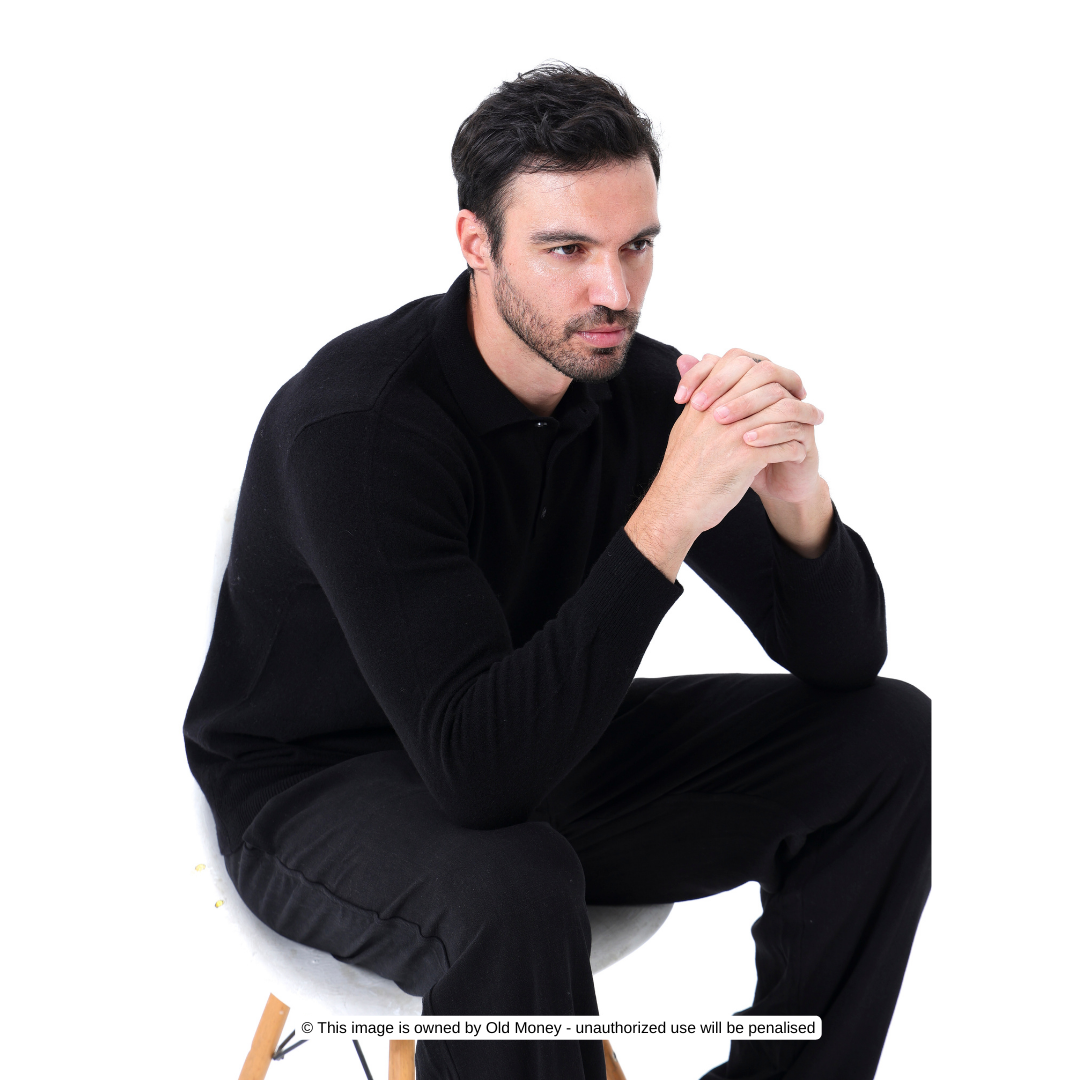 Laurent™ | Polo 100% Cachemire