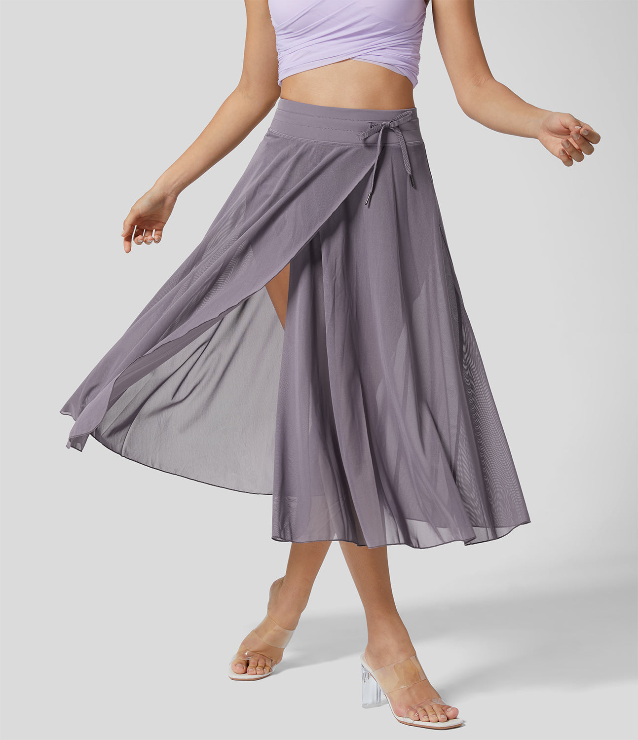 Livan - Jupe 2-en-1 taille haute