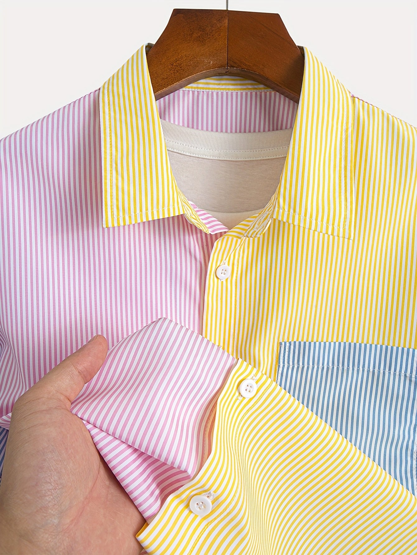Laurent™ | Chemise Rayée Multicolore