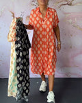 Dini™ | Robe élégante avec décolleté en V