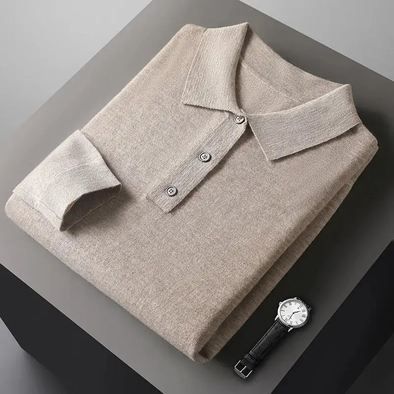 Laurent™ | Polo 100% Cachemire