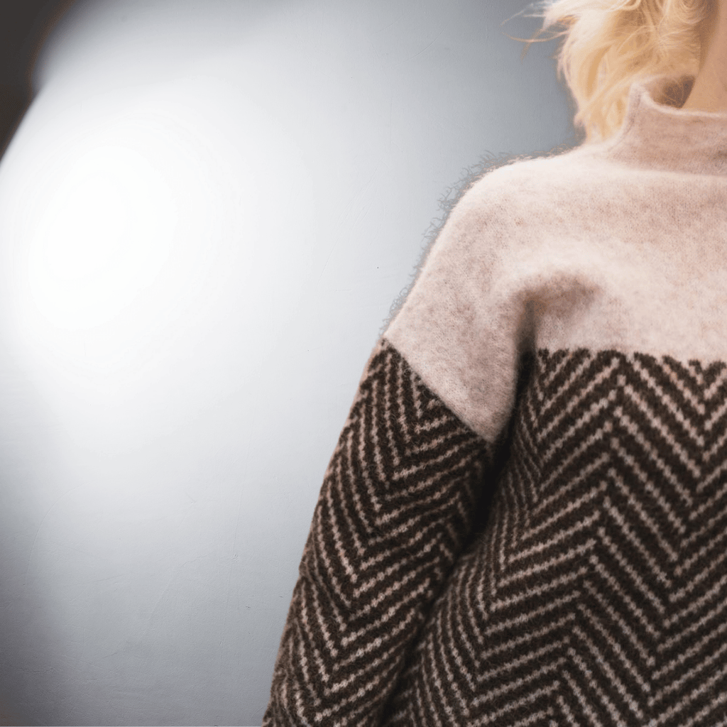 Laurent™ | Pull à Motif Chevron en Laine Douce