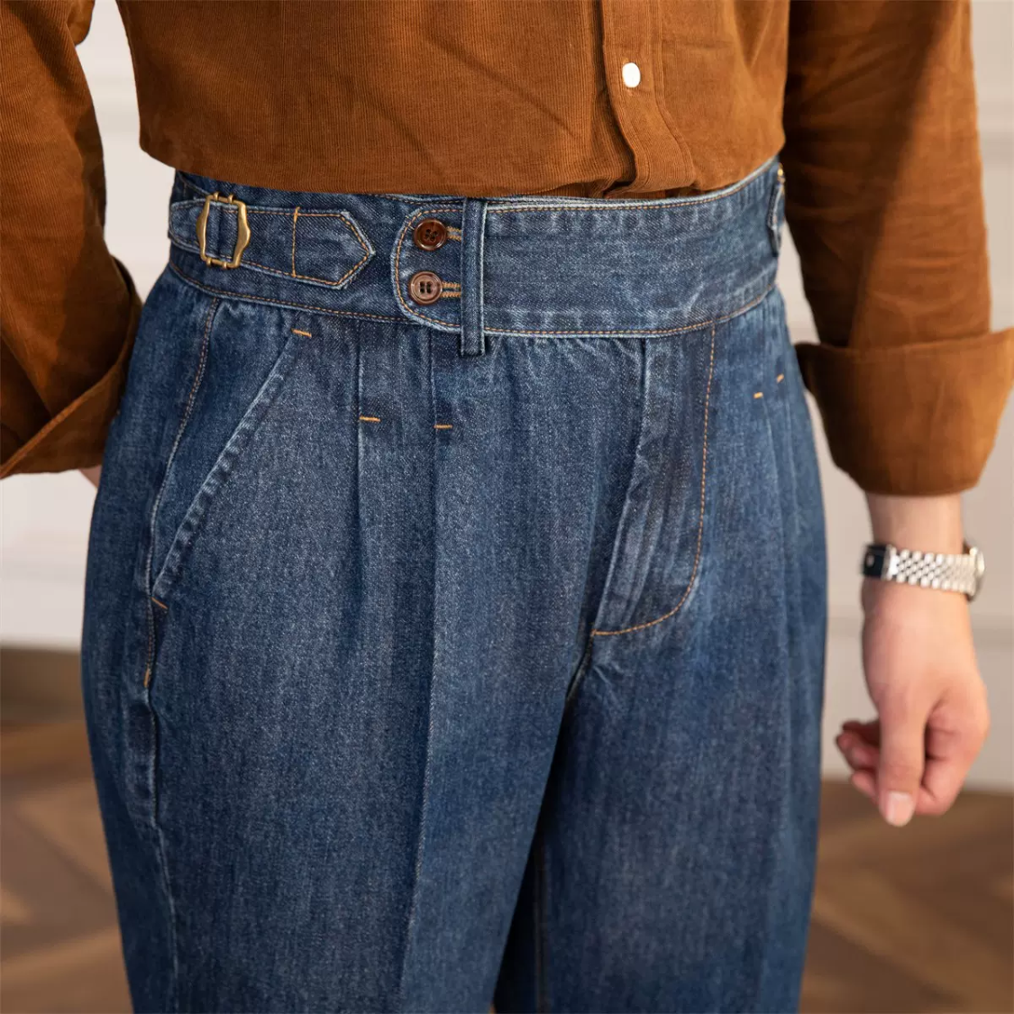 London Edit™ | Denim Gurkha Pants