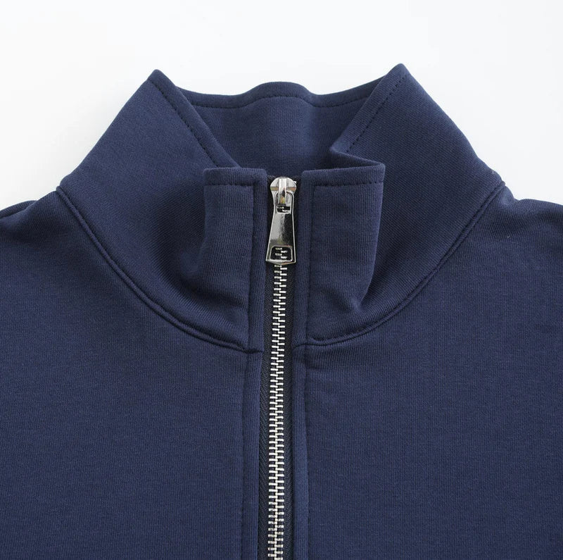 London Edit™ | Zip-up In Cotton