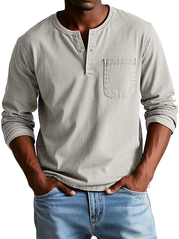 Thomas™ | Chemise Vintage à Manches Longues