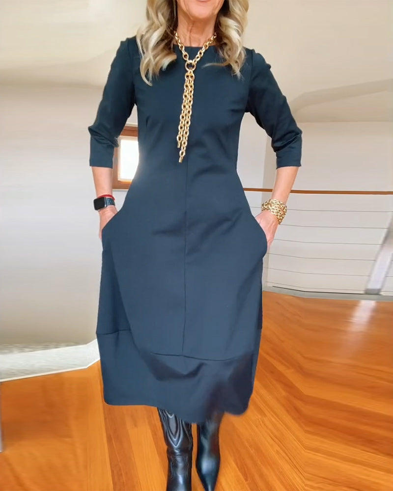Inès - Robe Élégante et Confortable