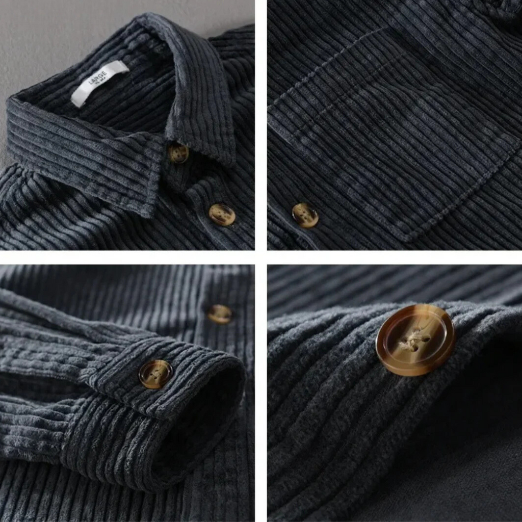 Hugo - Chemise casual en velours côtelé