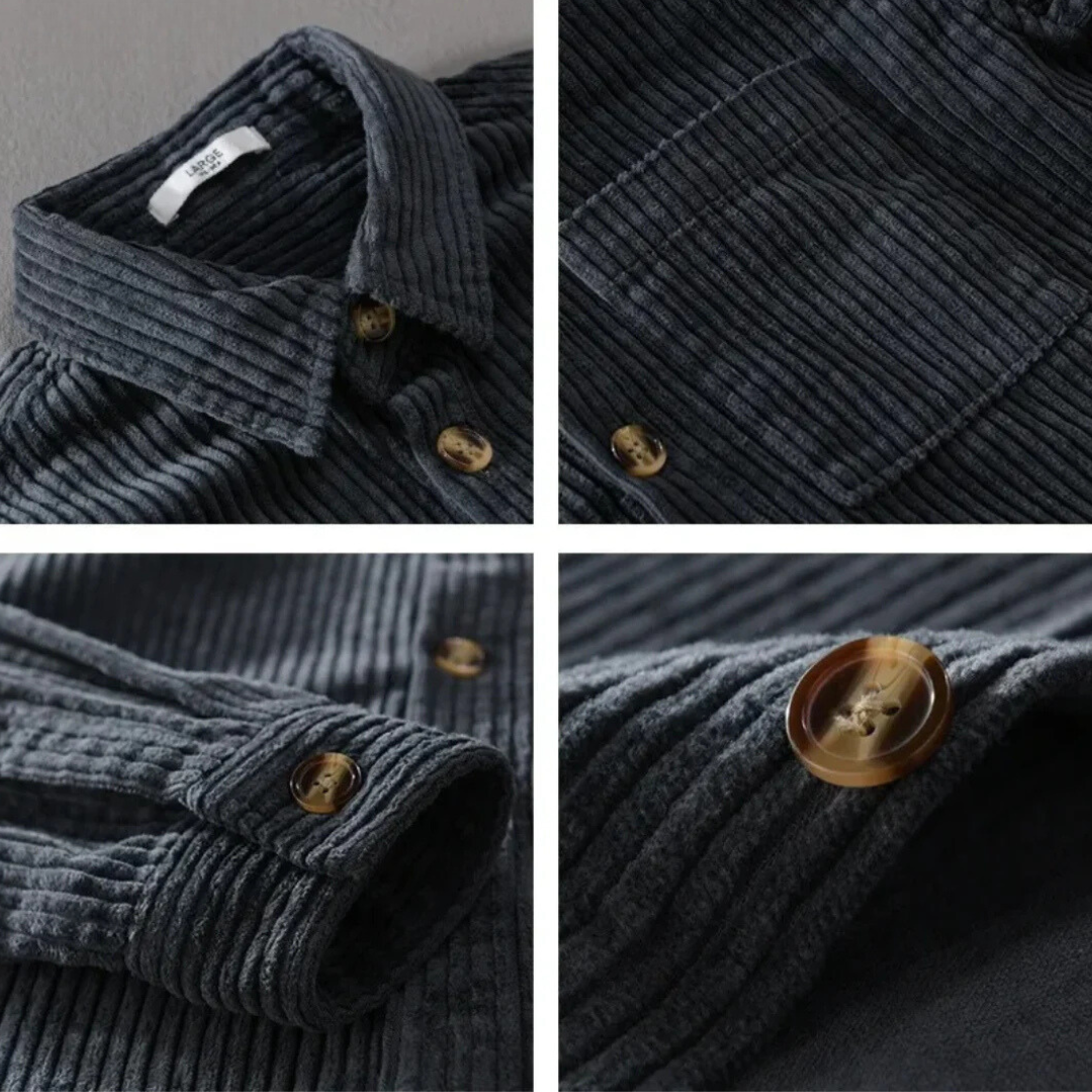 Hugo - Chemise casual en velours côtelé