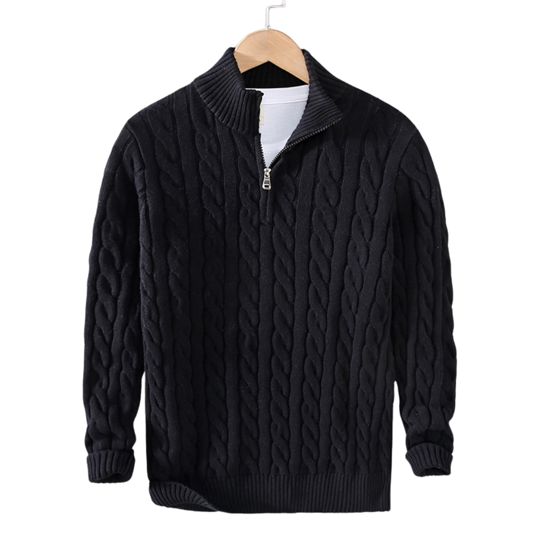 London Edit™ | Half zip sweater