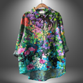 Virginia | Chemisier Floral Artisanale pour Femme