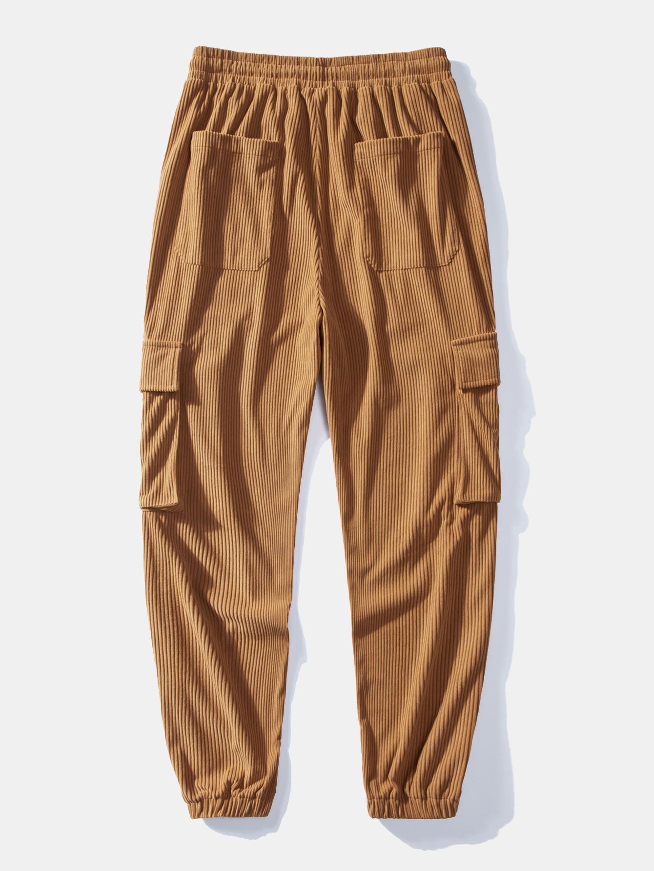 Laurent™ - Ensemble chemise et jogger cargo en velours côtelé