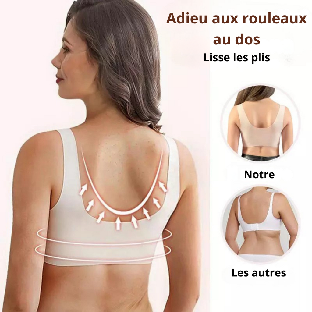Ginevra™ | (ENSEMBLE DE 3) Soutien-gorge Modélisant Sans Armature avec Fermeture Frontale