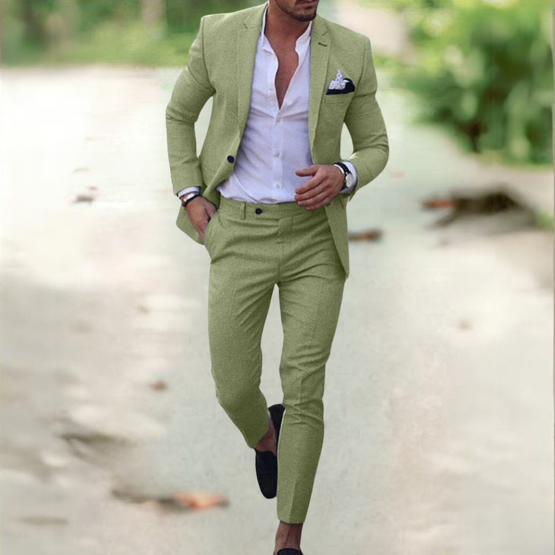 Simone - Costume Élégant pour Homme (Veste + Pantalons)