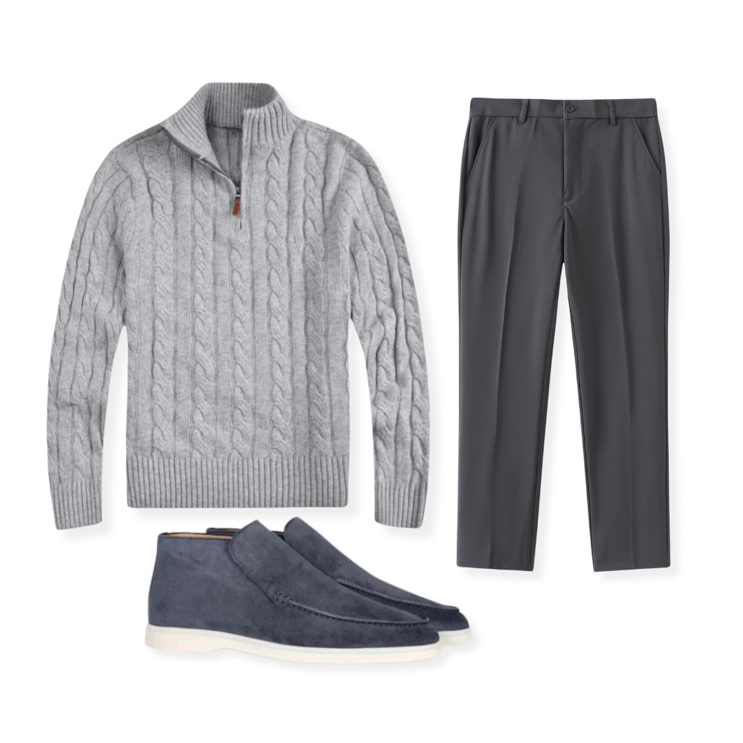 Laurent™ | Trilogie de Gentleman Gris