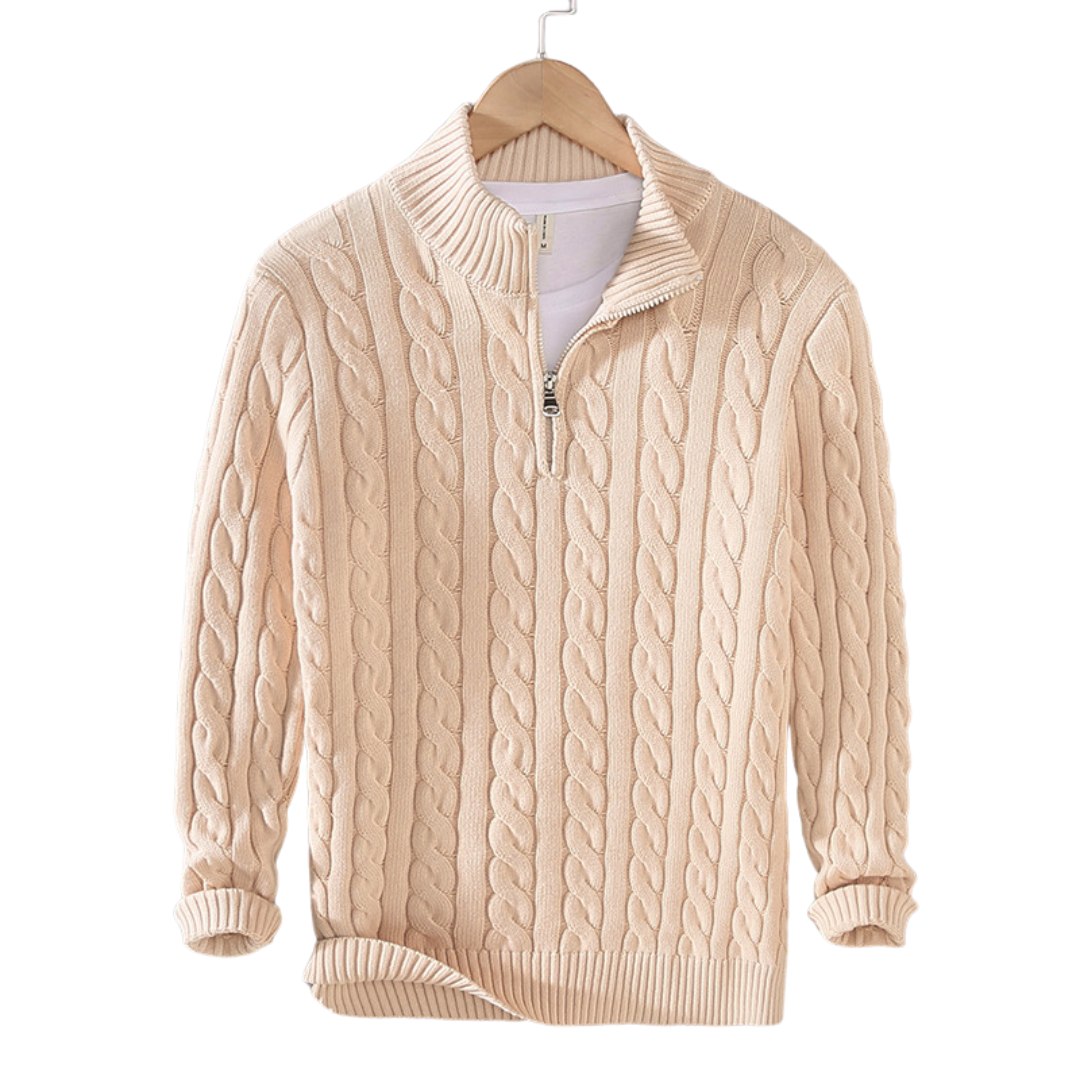 London Edit™ | Half zip sweater