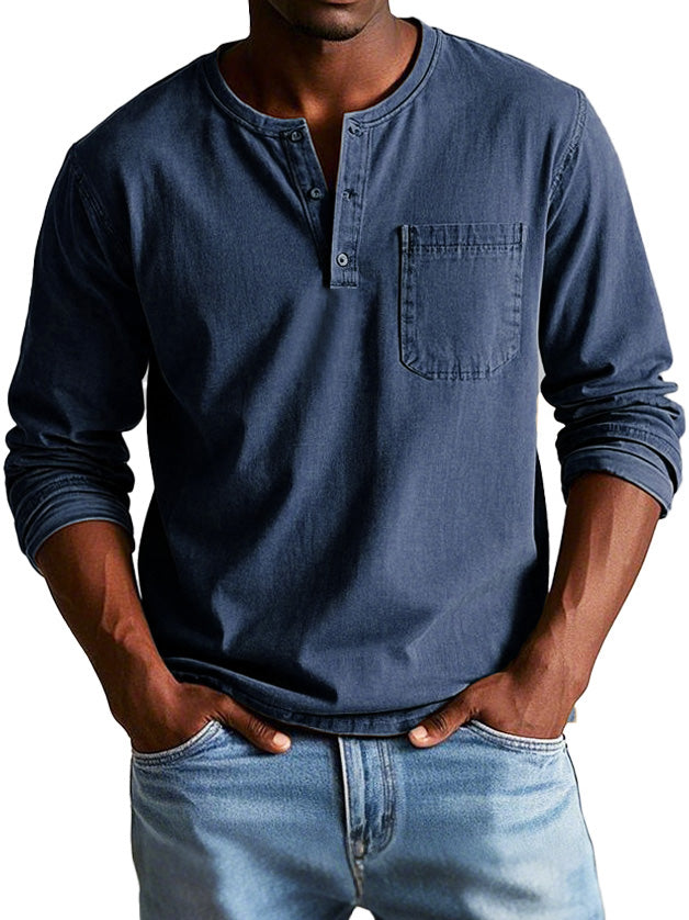 Thomas™ | Chemise Vintage à Manches Longues