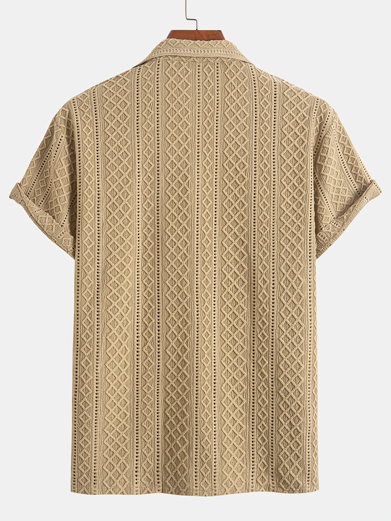 Laurent™ | Chemise Motif Relief Bohème