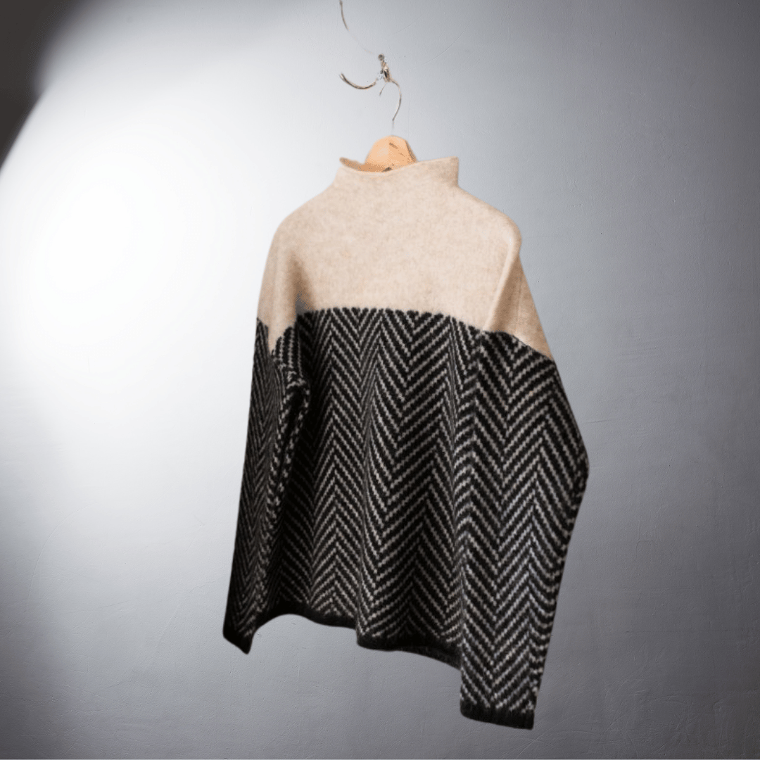 Laurent™ | Pull à Motif Chevron en Laine Douce