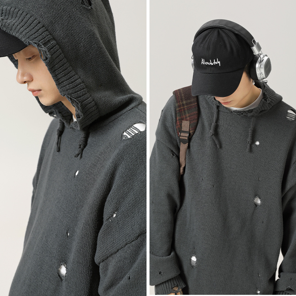 London Edit™ |  Distressed Hoodie