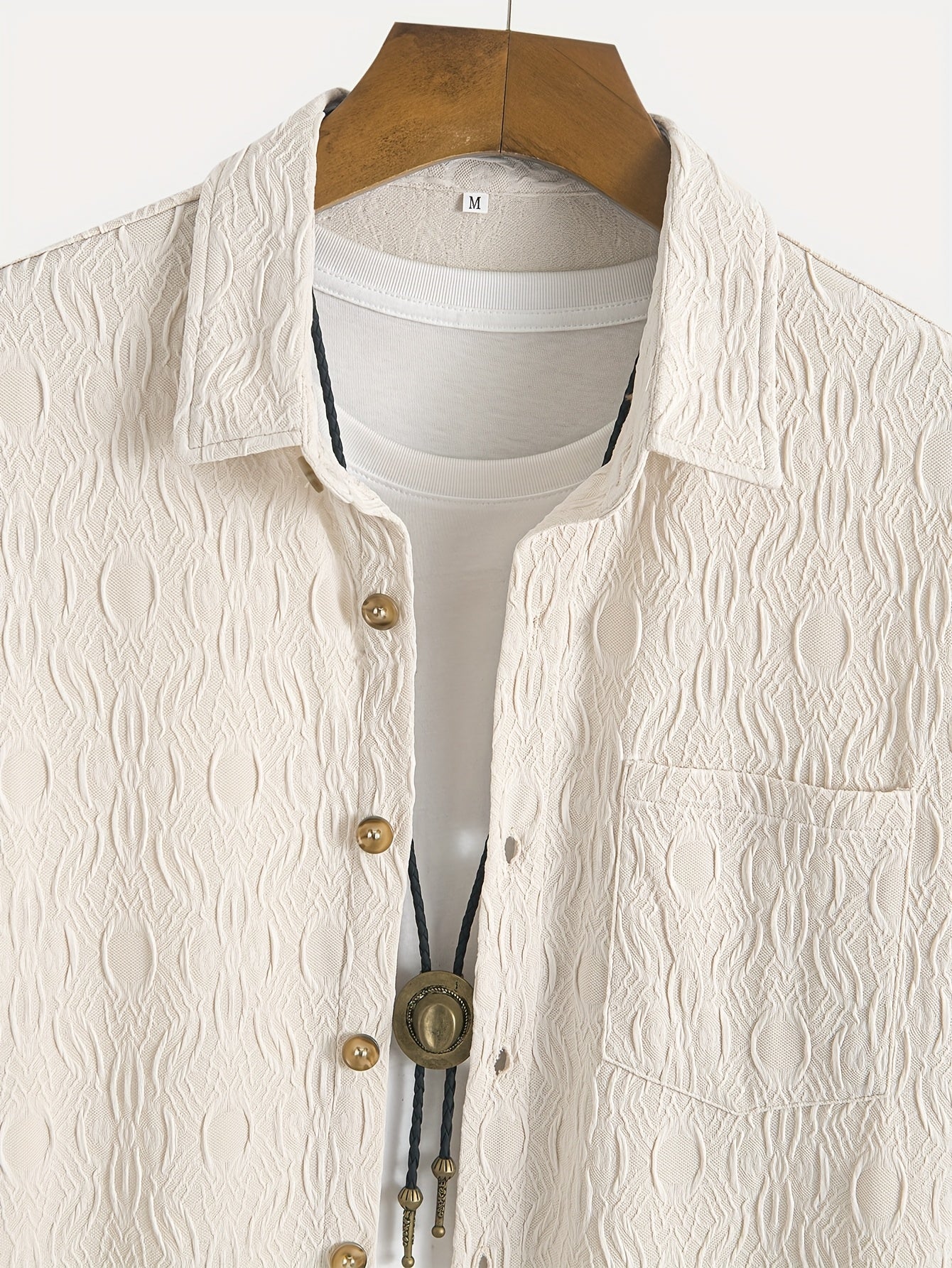 Laurent™ | Chemise Beige Structurée