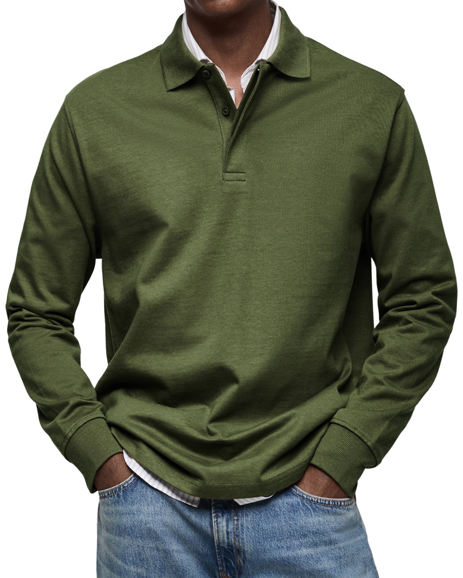 Alexandre™ | Polo Manches Longues Casual