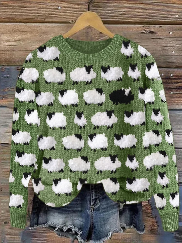 Sophie - Pull Festif en Tricot