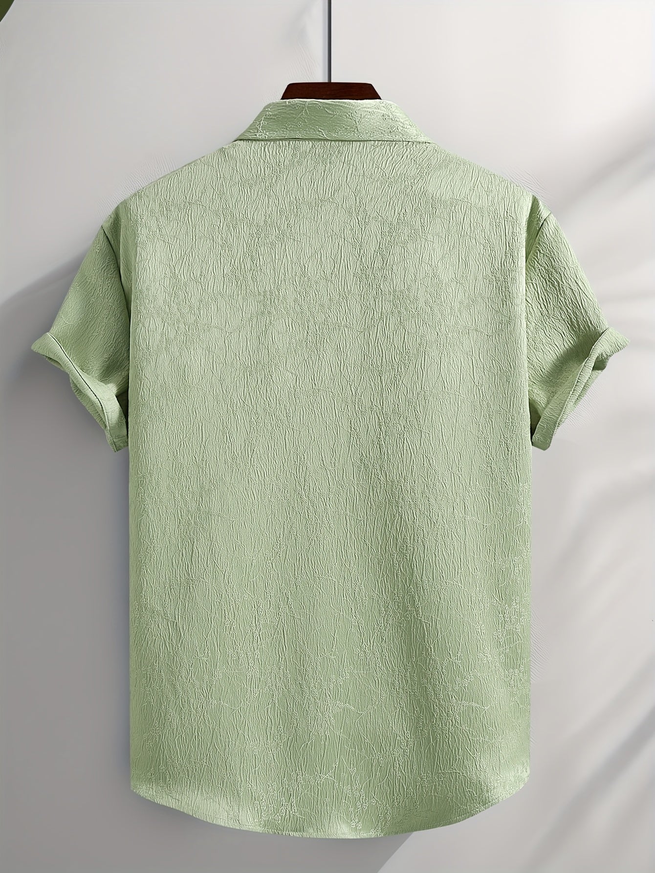 Laurent™ | Chemise Vert Pastel Légère