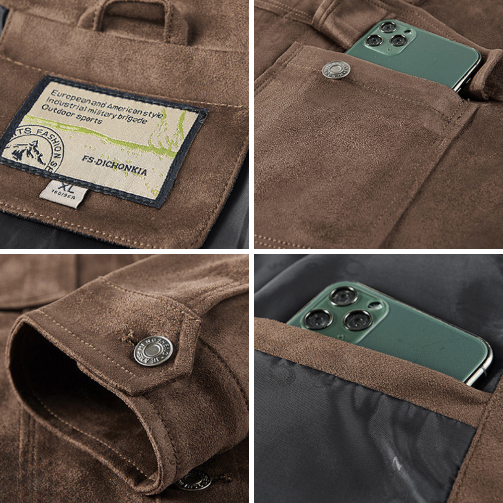 London Edit™ |  Suede Jacket