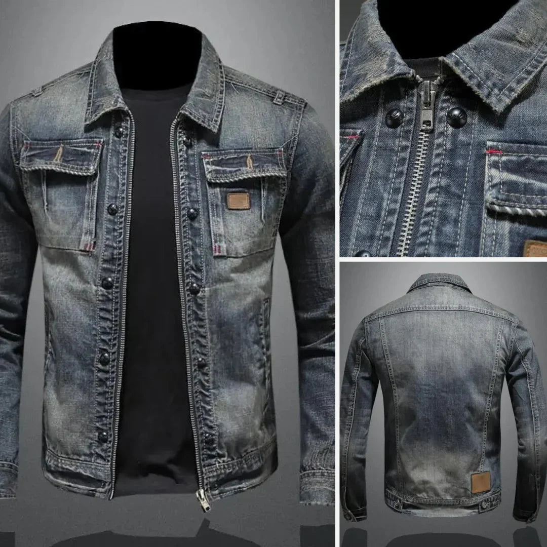 Louis - Rugged Veste en jean isolée