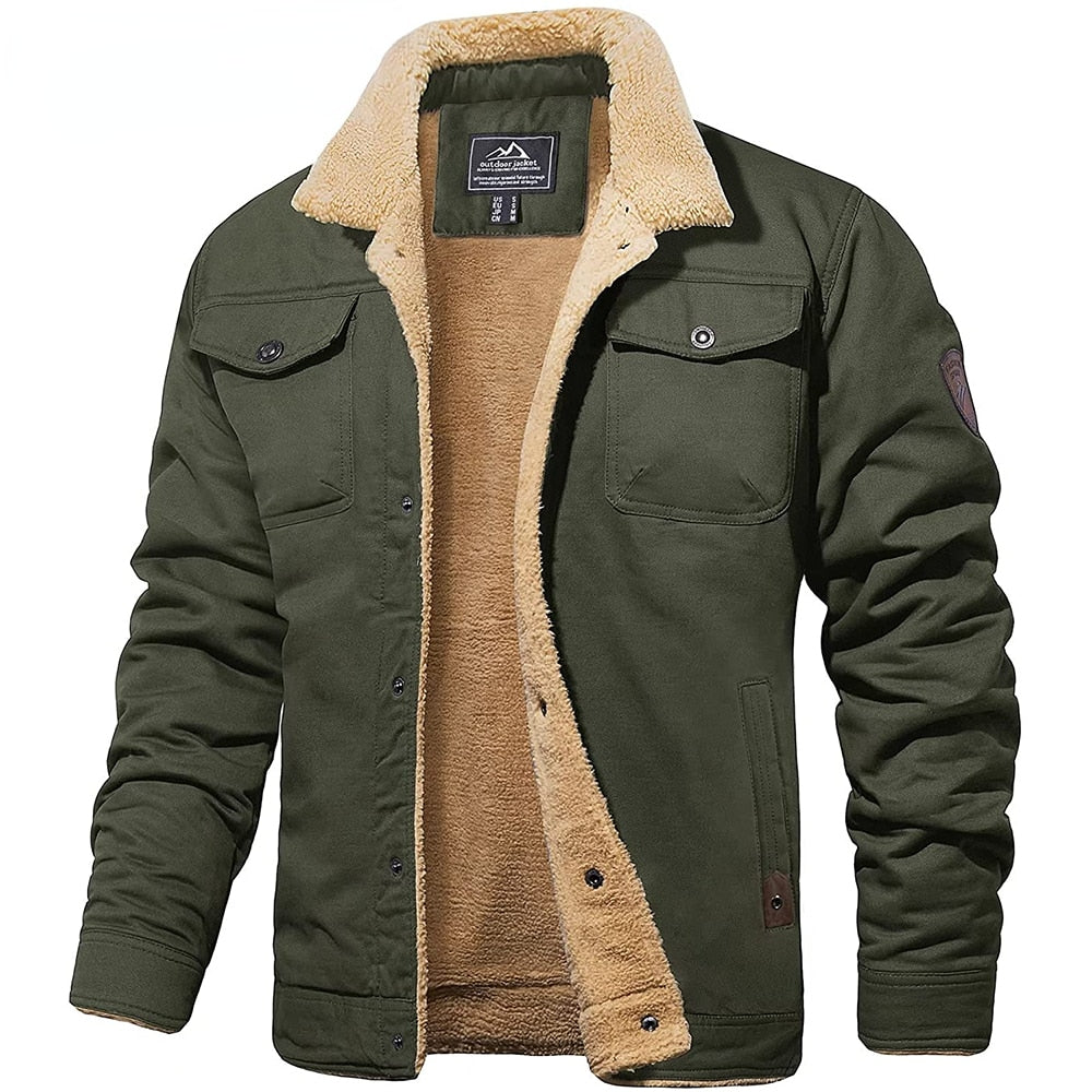 Julien - Veste Bomber en Fleece
