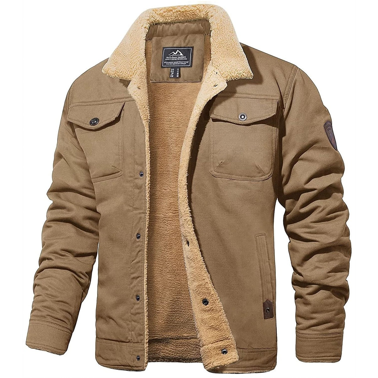 Julien - Veste Bomber en Fleece