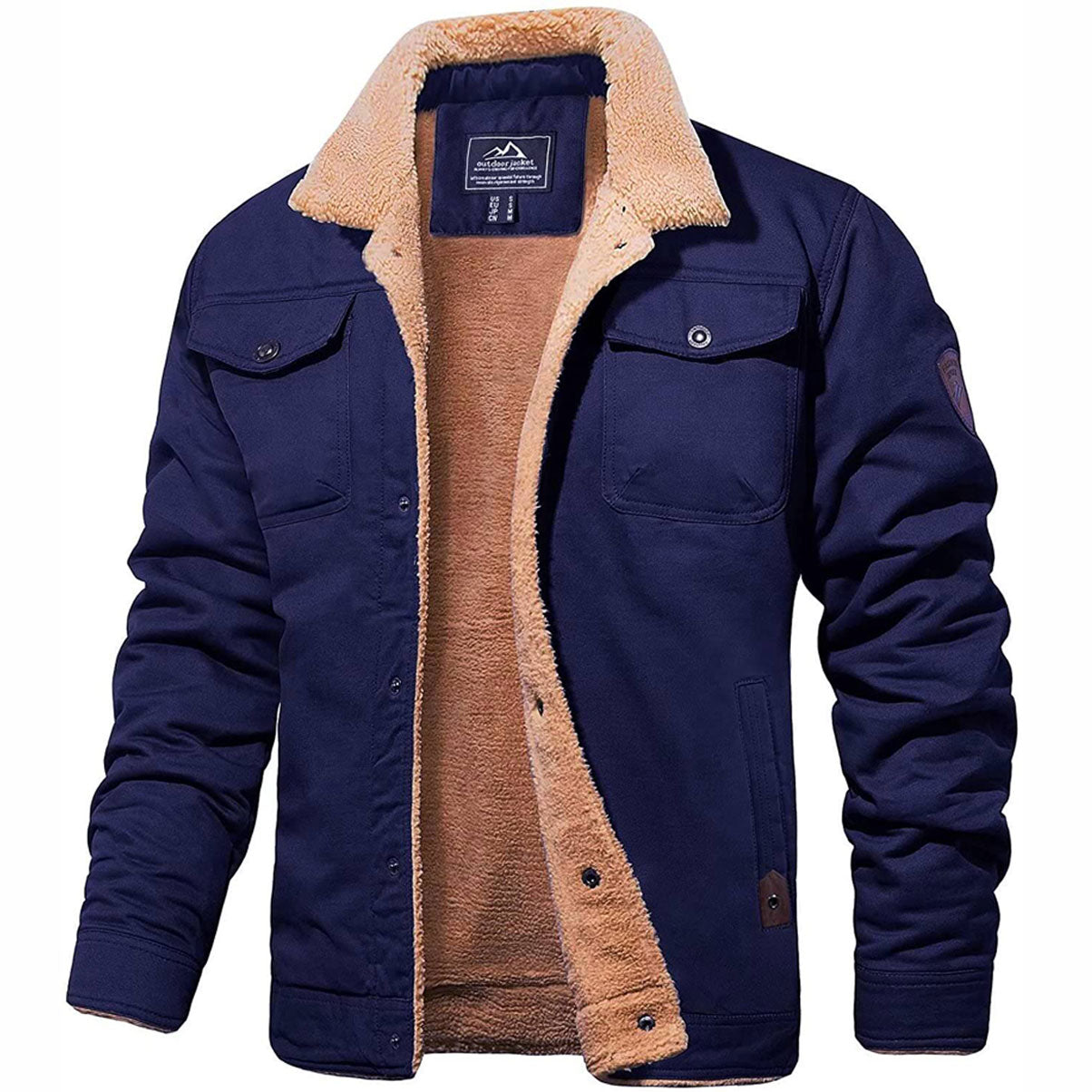 Julien - Veste Bomber en Fleece