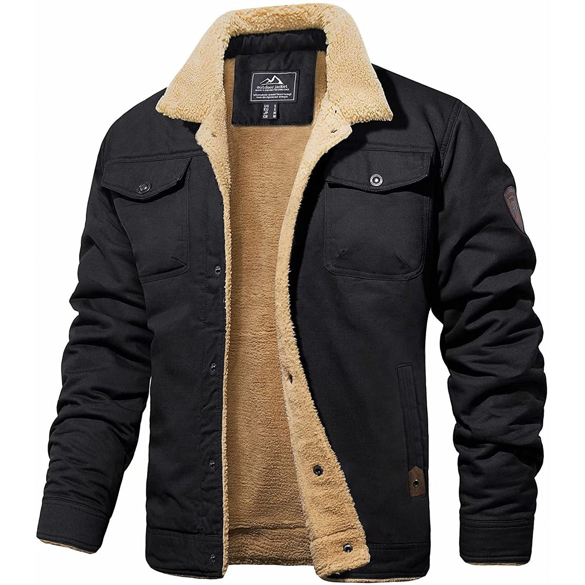 Julien - Veste Bomber en Fleece
