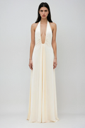 ALTHEA – Robe Maxi en Cupro