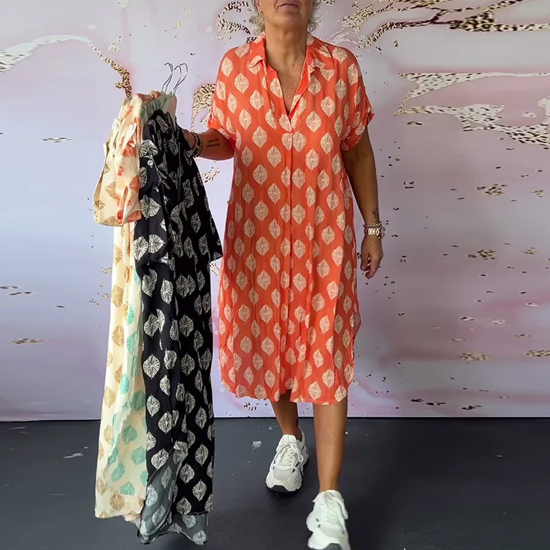 Dini™ | Robe élégante avec décolleté en V