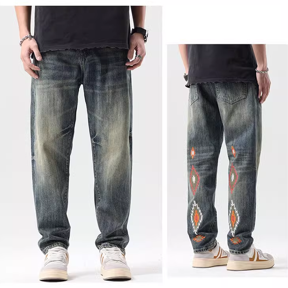 London Edit™ | Embroidery Jeans
