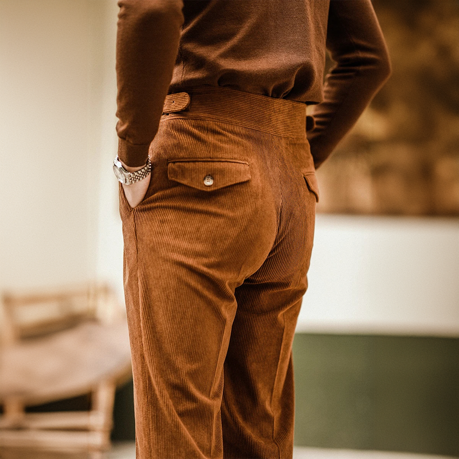 London Edit™ |  Corduroy Gurkha Pants