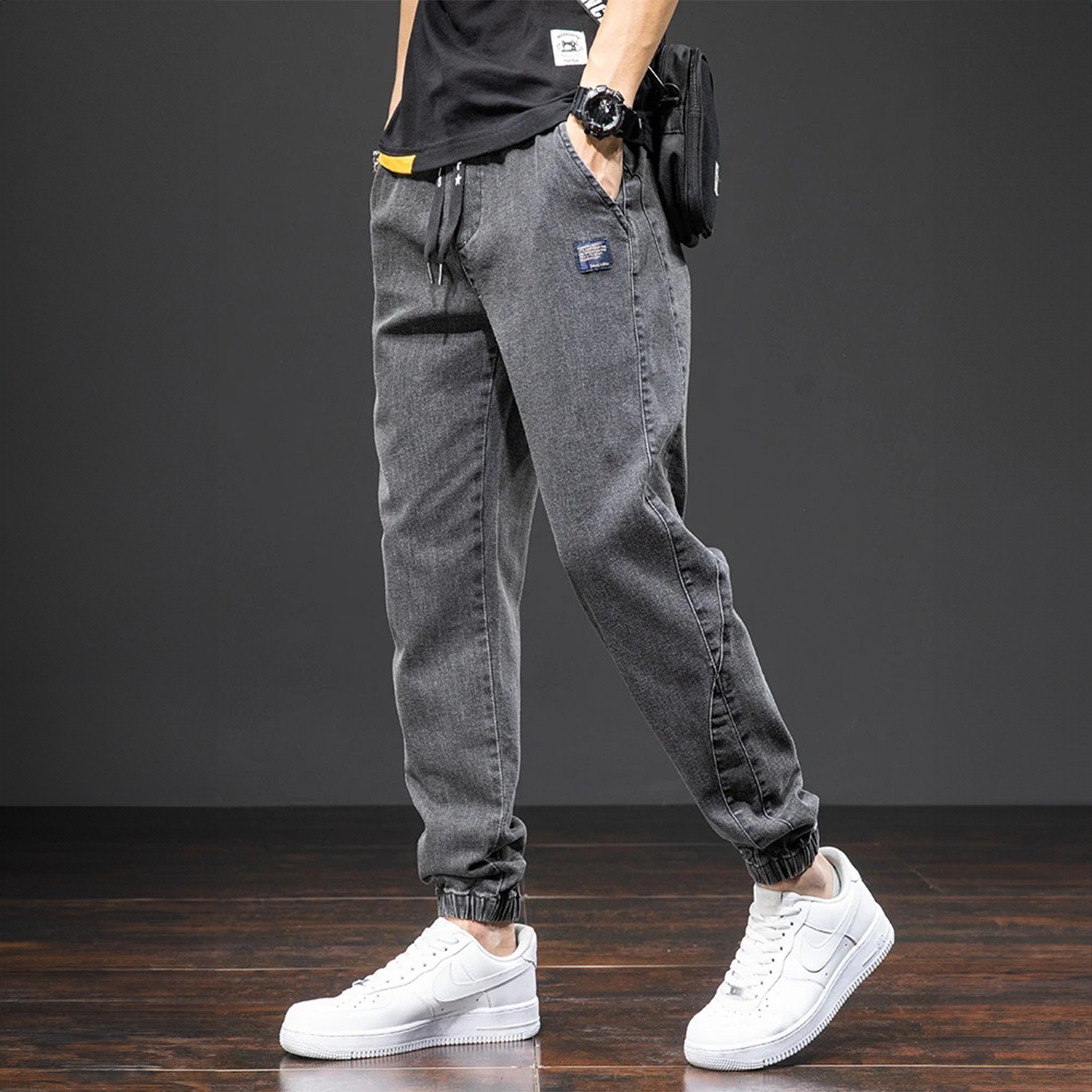 London Edit™ | Denim Joggers