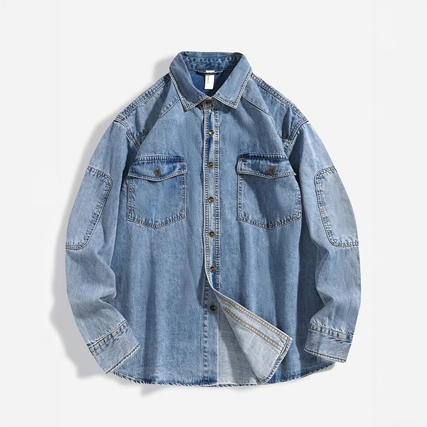 London Edit™ | Classic Denim Long-Sleeve