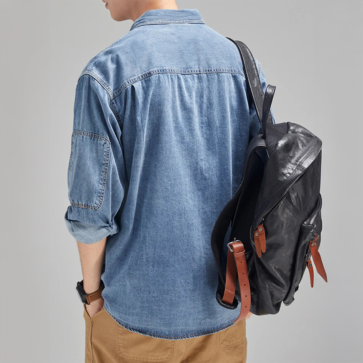 London Edit™ | Classic Denim Long-Sleeve