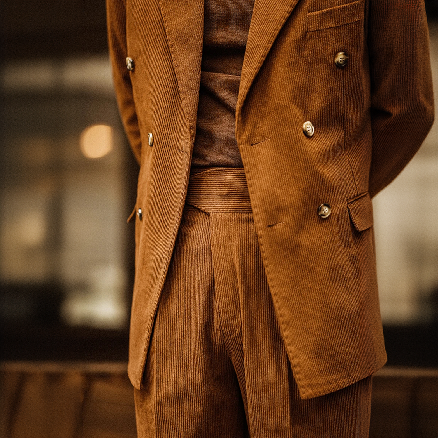 London Edit™ |  Corduroy Gurkha Pants