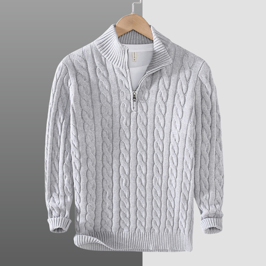 London Edit™ | Half zip sweater