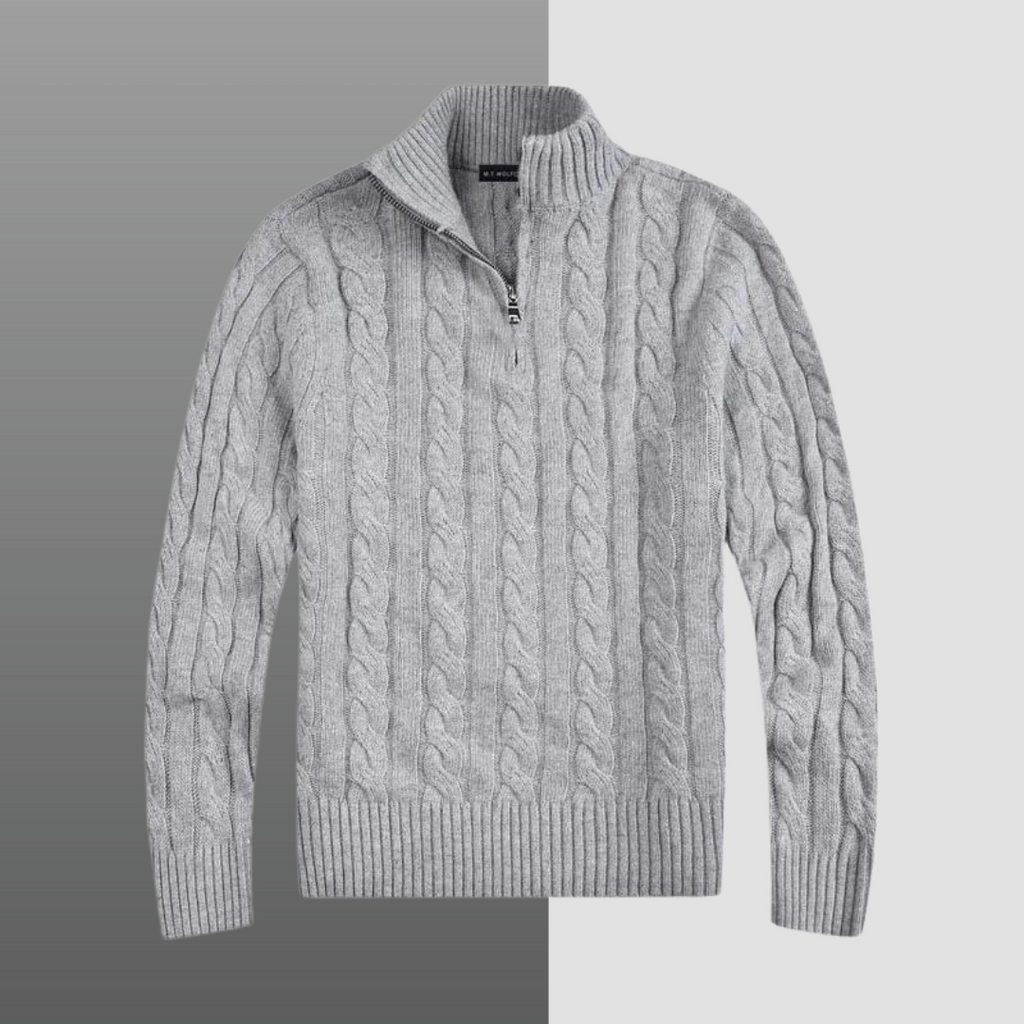 London Edit™ | Half zip sweater