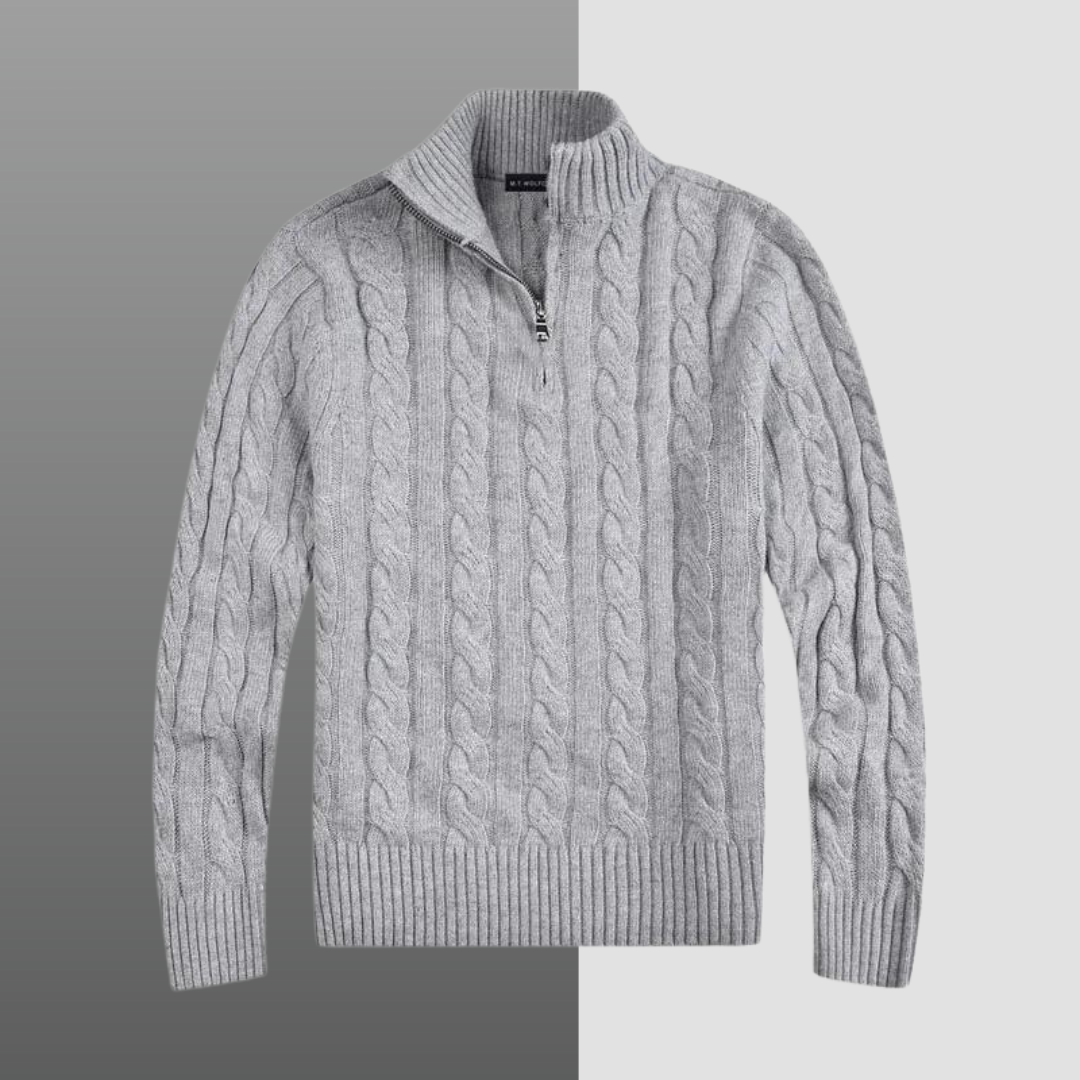 London Edit™ | Half zip sweater