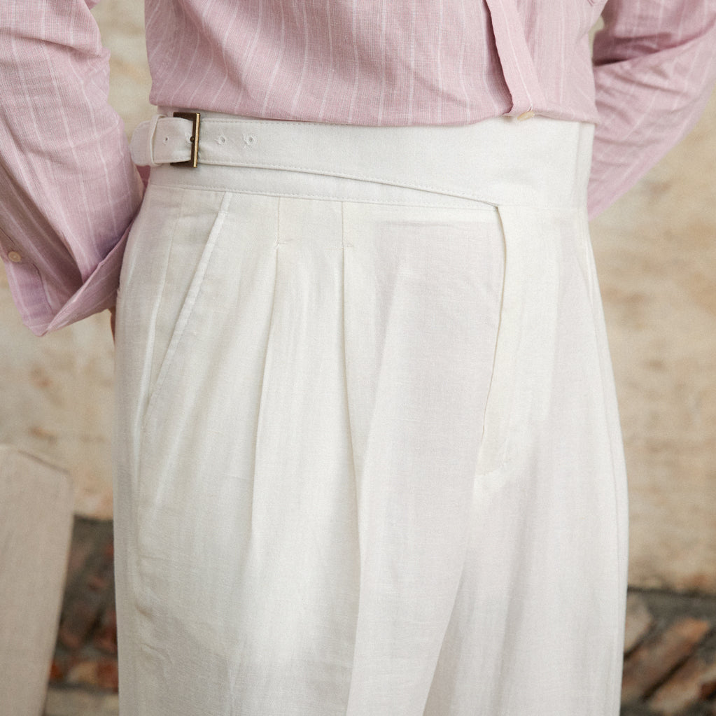 London Edit™ |  Linen Gurkha Pants