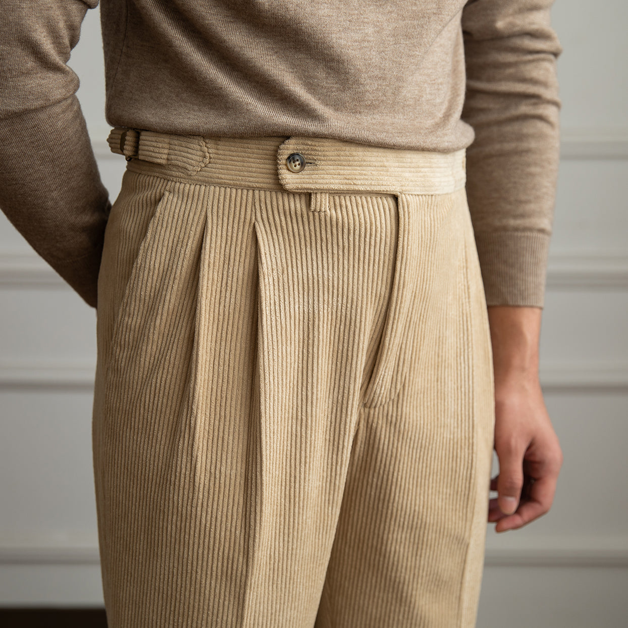 London Edit™ | Corduroy Gurkha Pants