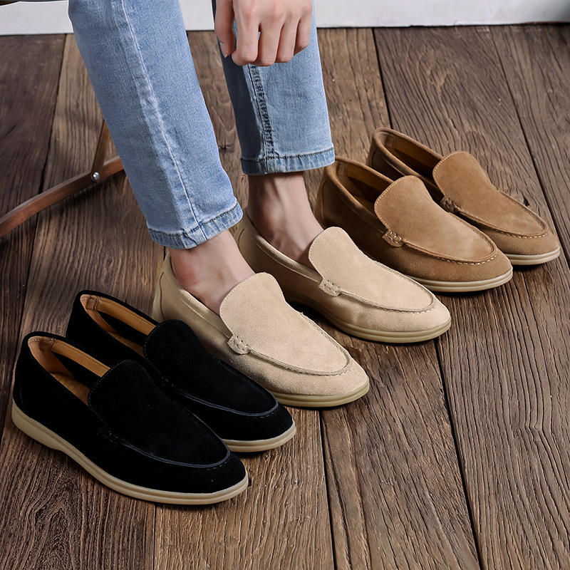 Laurent™ | Mocassins en daim PREMIUM